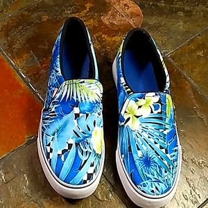 Hawaiian print Nike shoes sz 9.5M